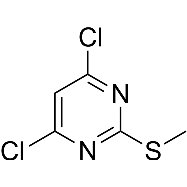 4,6-Dichloro-2-(methylthio)pyrimidine Chemical Structure