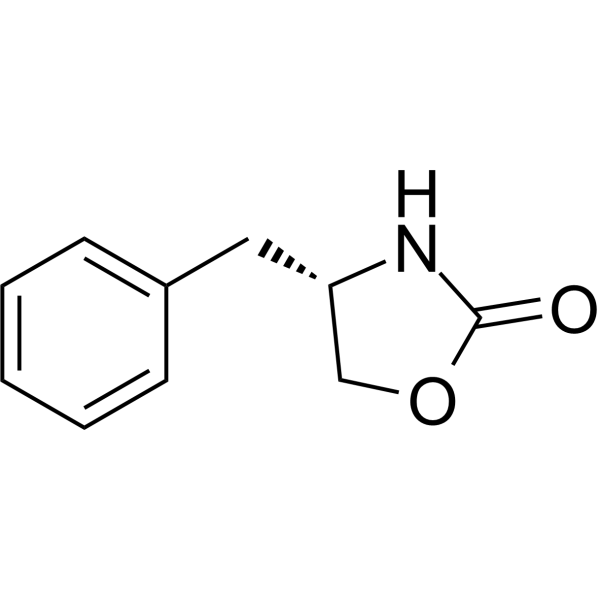 (S)-4-Benzyl-2-oxazolidone Chemical Structure