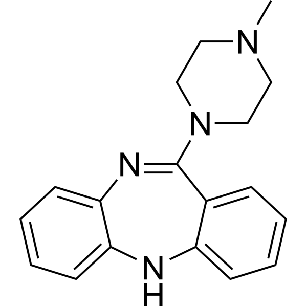 Deschloroclozapine Chemical Structure