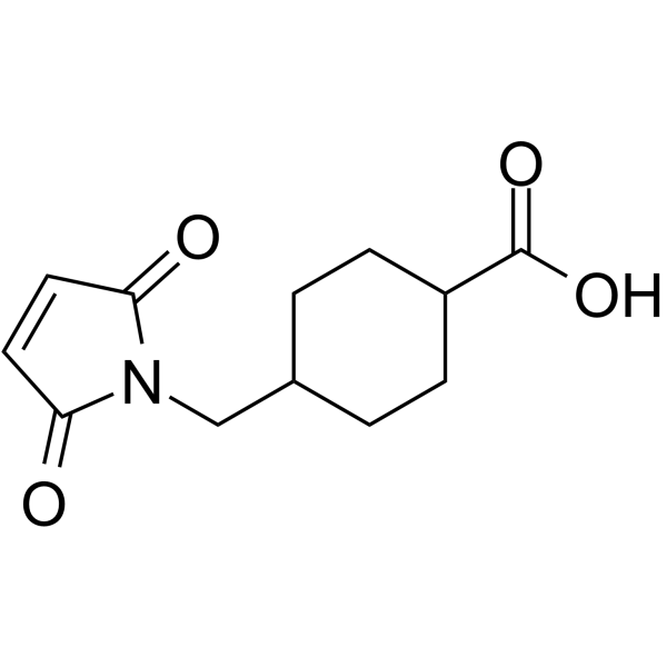 N-(4-Carboxycyclohexylmethyl)maleimide Chemical Structure