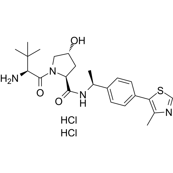 (S,R,S)-AHPC-Me dihydrochloride Chemical Structure