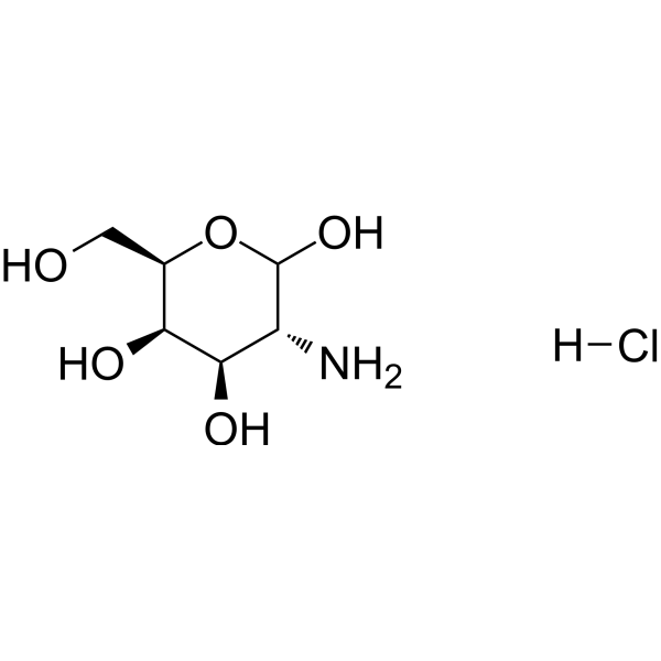 D(+)-Galactosamine hydrochloride Chemical Structure