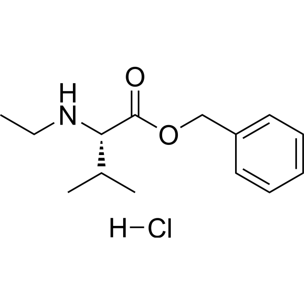 Benzyl ethyl-L-valinate hydrochloride Chemical Structure