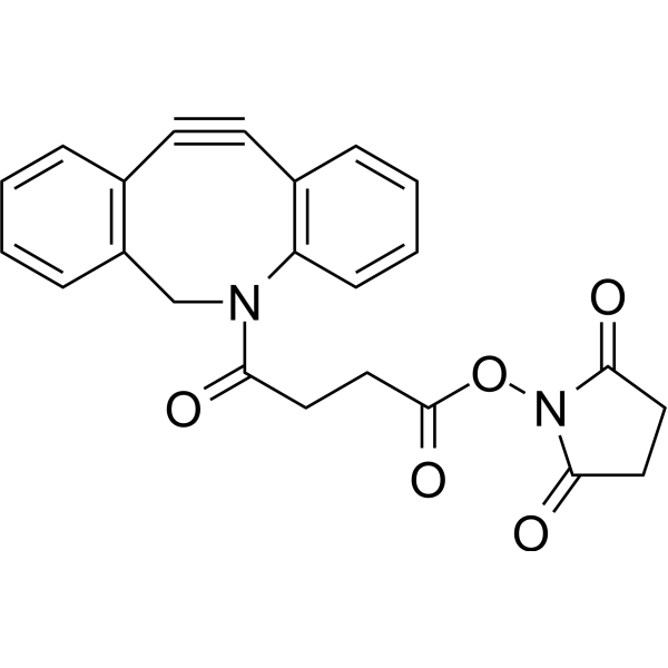 DBCO-NHS ester Chemical Structure