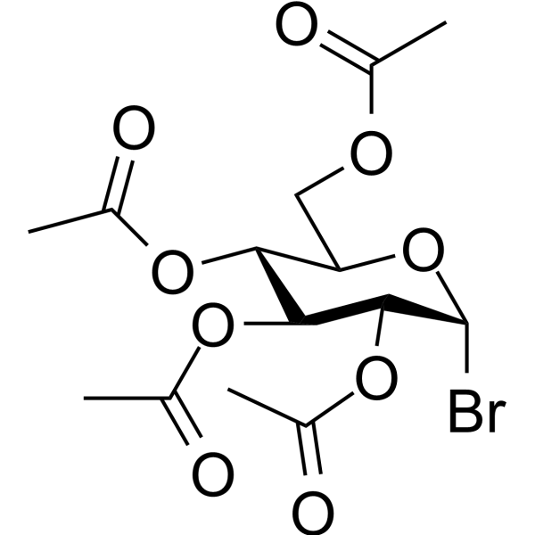 α-Acetobromoglucose, <em>contains</em> 1% CaCO3 as stabilizer