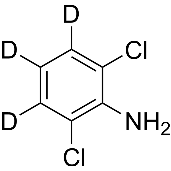 2,6-Dichlorobenzen-3,4,5-d3-<em>amine</em>