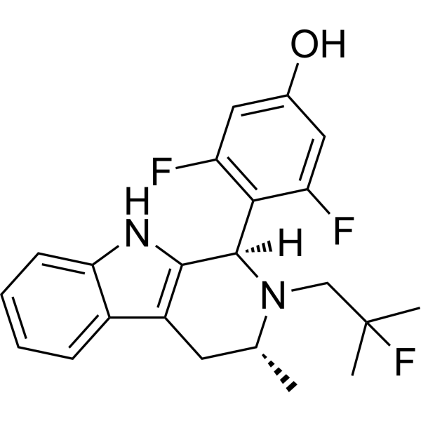 AZD9496 deacrylic acid phenol Chemical Structure