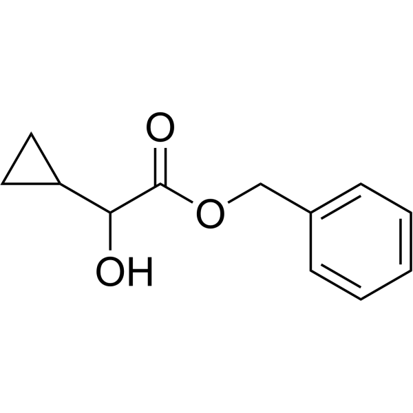 Benzyl <em>2</em>-cyclopropyl-<em>2</em>-hydroxyacetate