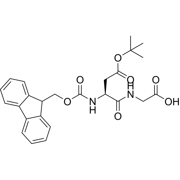Fmoc-Asp(OtBu)-CH2COOH Chemical Structure