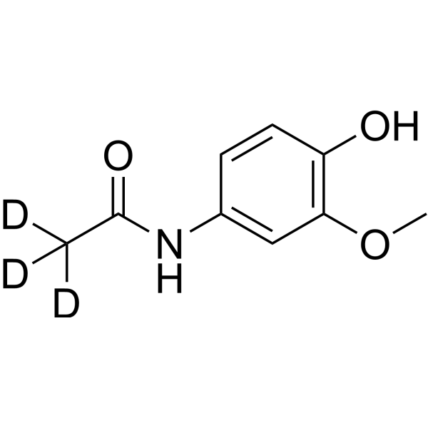 3-Methoxyacetaminophen-d3 Chemical Structure