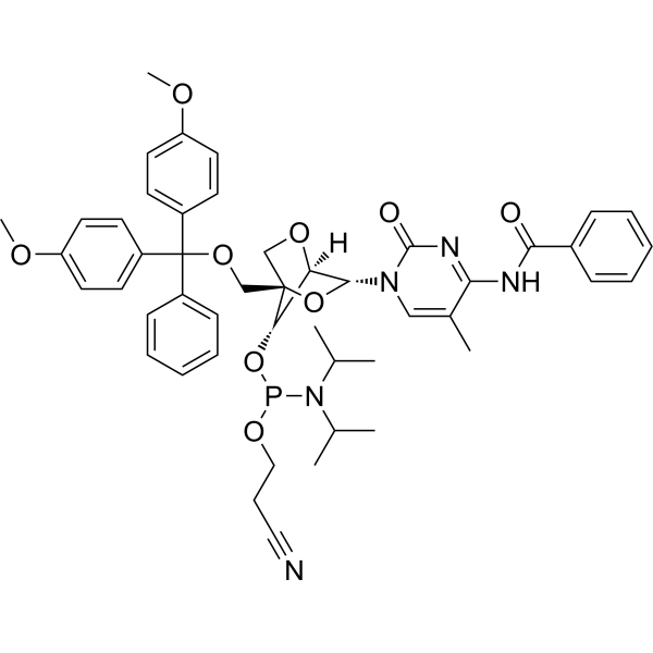 DMT-locMeC(bz) phosphoramidite