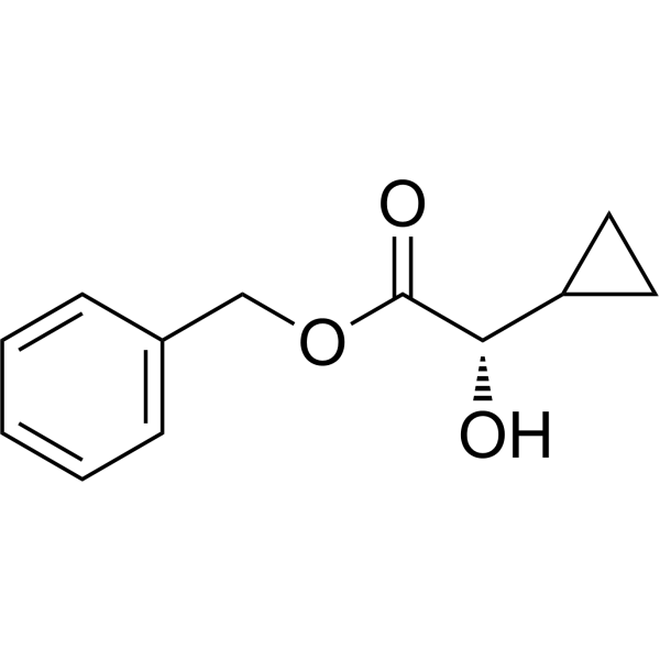 (<em>S</em>)-Benzyl 2-cyclopropyl-2-hydroxyacetate