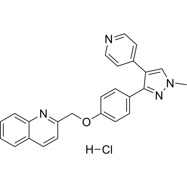 Mardepodect hydrochloride Chemical Structure