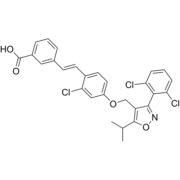 GW 4064 Chemical Structure