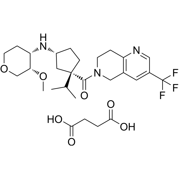 MK-0812 Succinate Chemical Structure