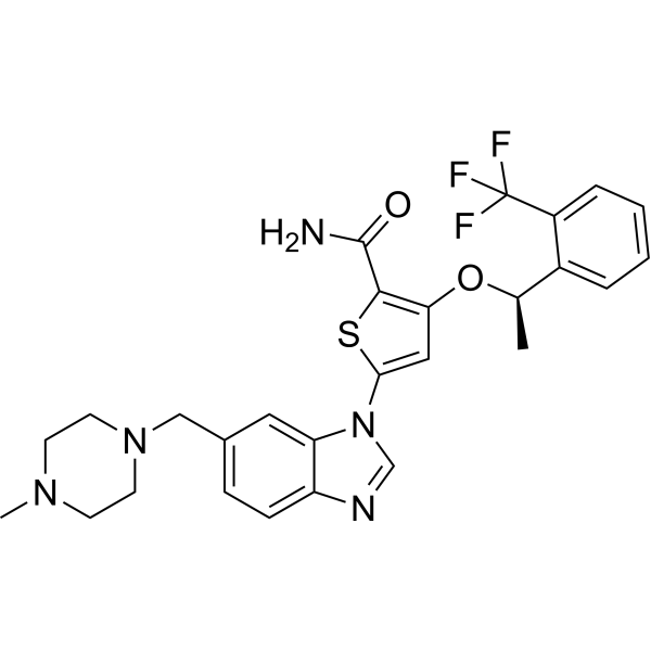 GSK461364 Chemical Structure