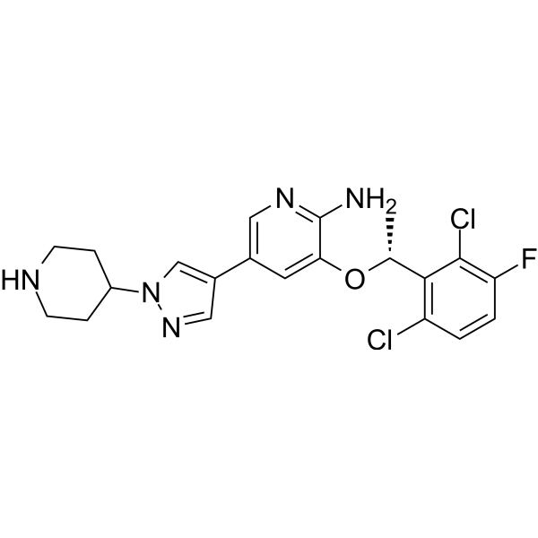 Crizotinib Chemical Structure