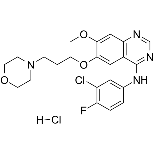 Gefitinib hydrochloride Chemical Structure