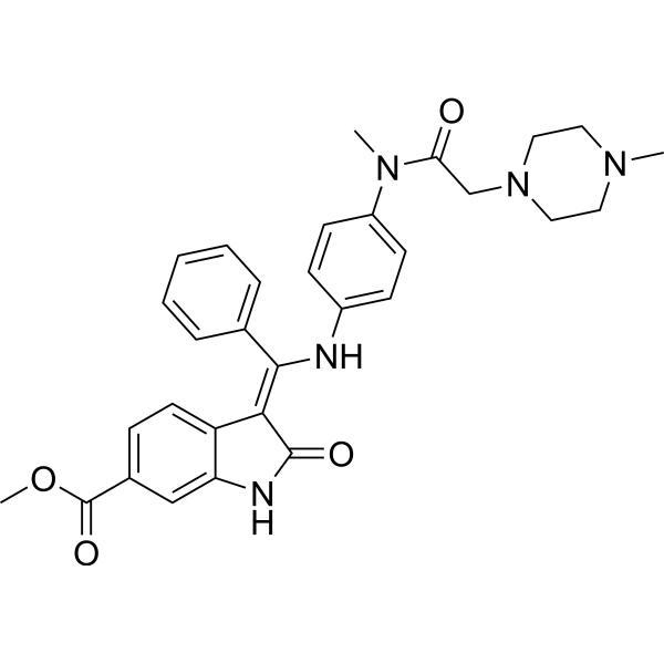 Nintedanib Chemical Structure