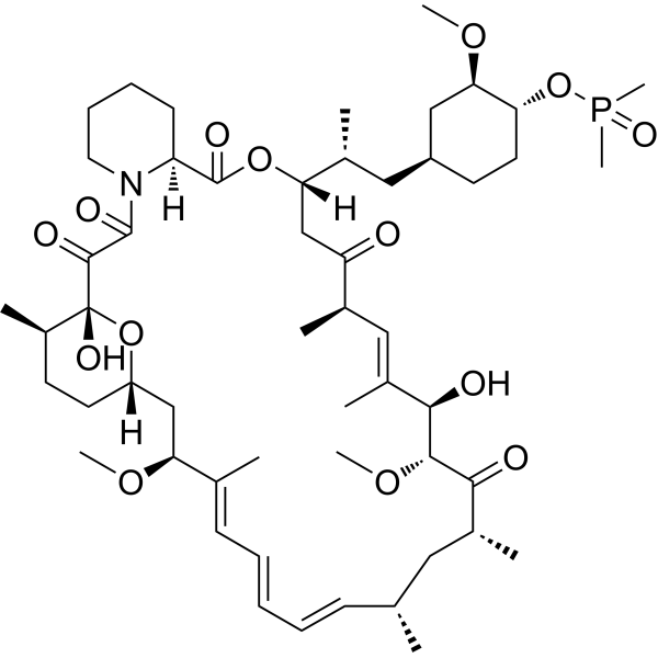 Ridaforolimus Chemical Structure
