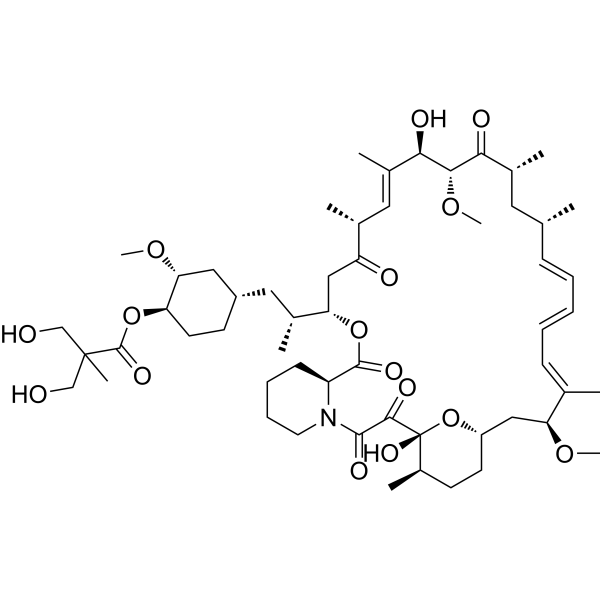 Temsirolimus Chemical Structure