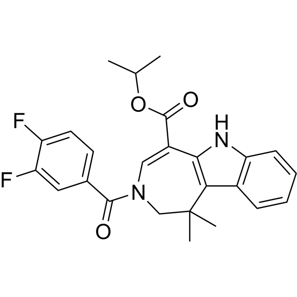 Turofexorate isopropyl Chemical Structure