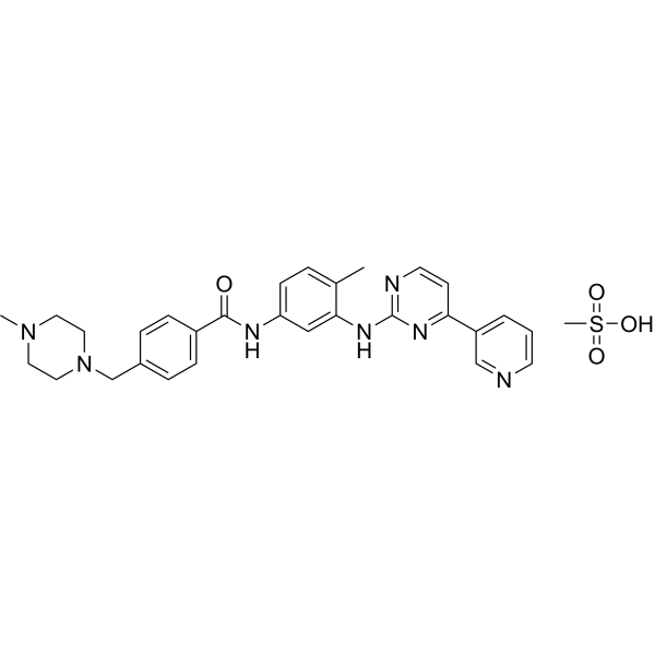 Imatinib Mesylate (Standard) Chemical Structure
