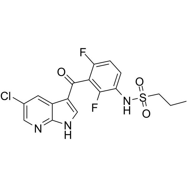 PLX-4720 Chemical Structure