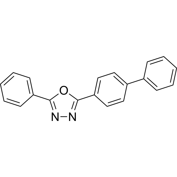 2-(4-Biphenylyl)-5-phenyl-1,3,4-oxadiazole Chemical Structure
