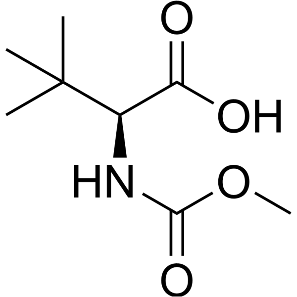 (S)-<em>2</em>-(Methoxycarbonylamino)-<em>3</em>,<em>3</em>-dimethylbutanoic acid