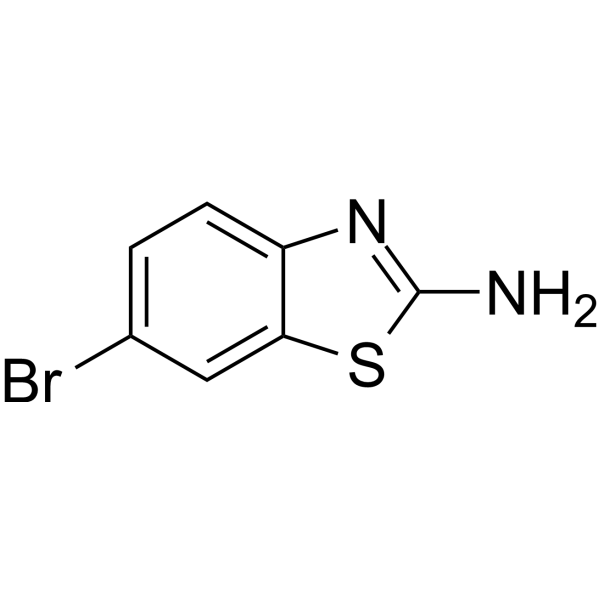 2-Amino-6-bromobenzothiazole Chemical Structure