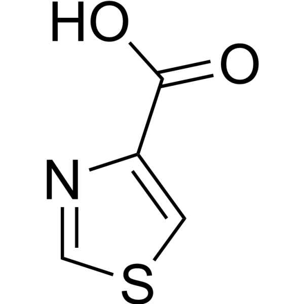 4-Thiazolecarboxylic acid Chemical Structure