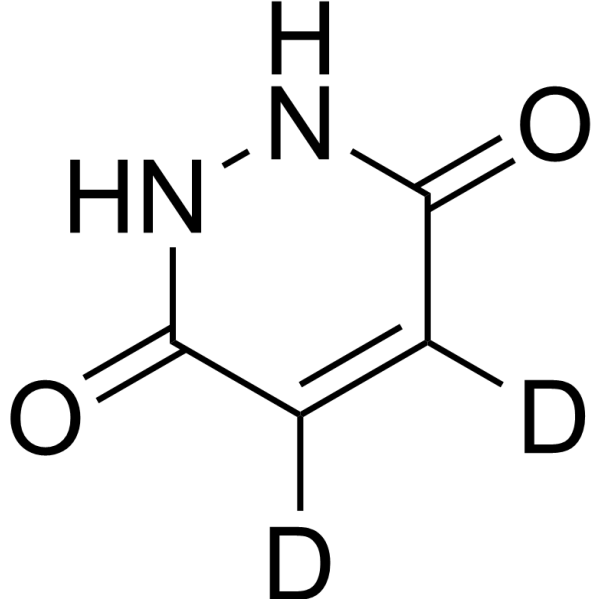 Maleic hydrazide-d<sub>2</sub> Chemical Structure