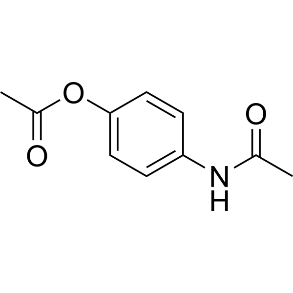 4-Acetamidophenyl acetate (Standard) Chemical Structure