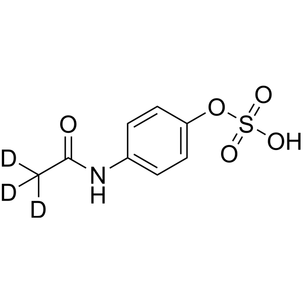 4-Acetaminophen sulfate-d<em>3</em>