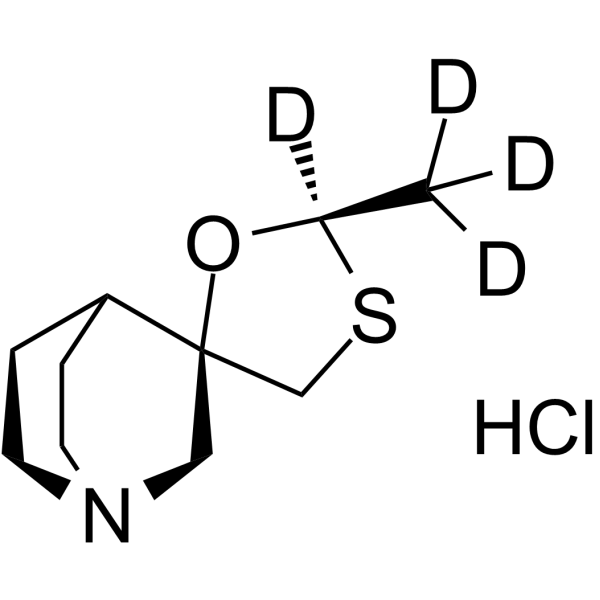 Cevimeline-d4 hydrochloride Chemical Structure