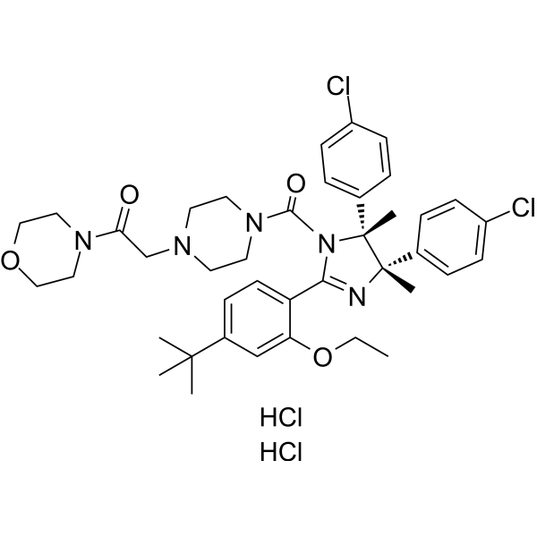 <em>p</em>53 and MDM2 proteins-interaction-inhibitor dihydrochloride