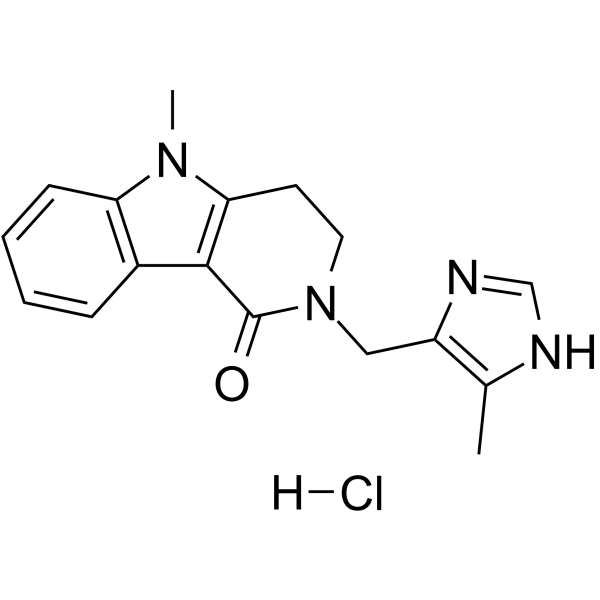 Alosetron Hydrochloride Chemical Structure