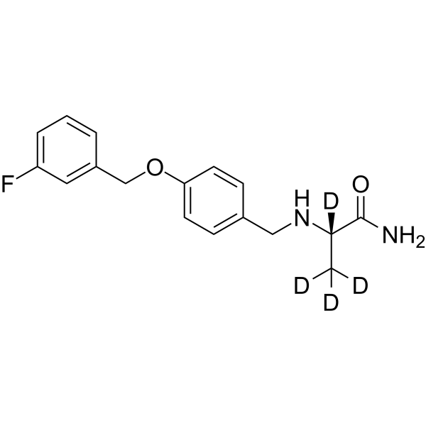 Safinamide-d4 Chemical Structure