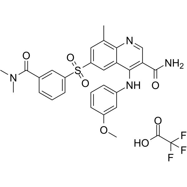 GSK256066 Trifluoroacetate Chemical Structure