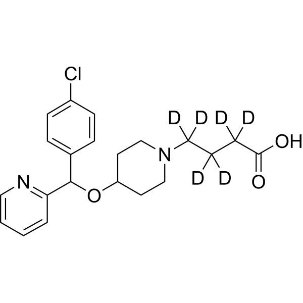 (Rac)-Bepotastine-d6 Chemical Structure
