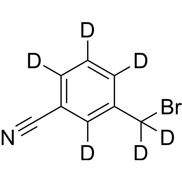 <em>3</em>-(Bromomethyl)benzonitrile-<em>d</em>6