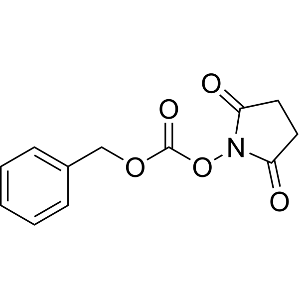N-(Benzyloxycarbonyloxy)succinimide Chemical Structure