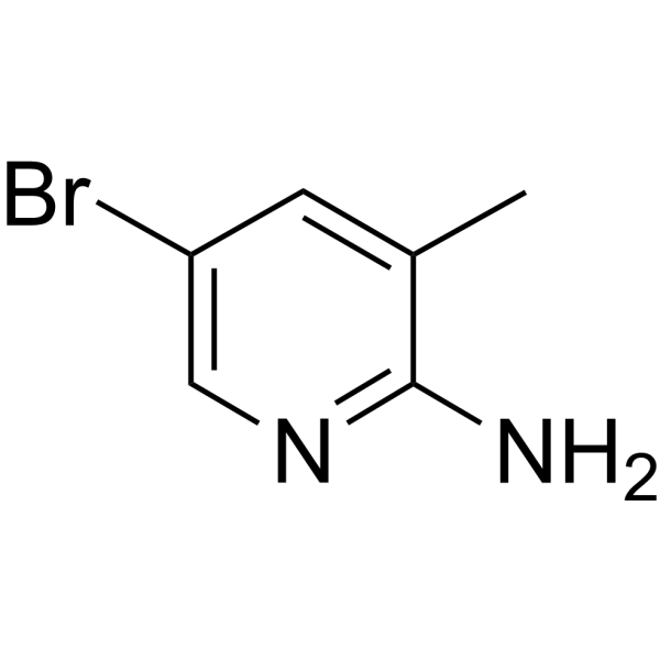 5-Bromo-3-methylpyridin-2-amine Chemical Structure
