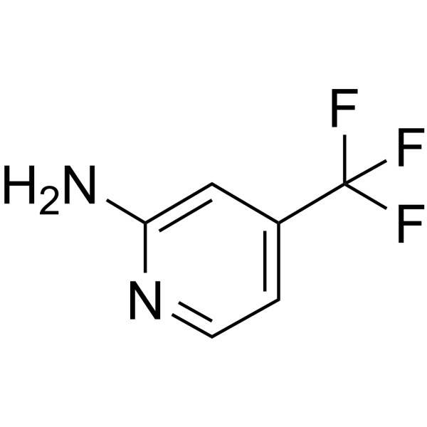 2-Amino-4-(trifluoromethyl)pyridine Chemical Structure