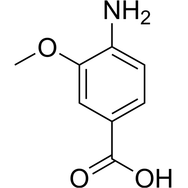 4-Amino-3-methoxybenzoic acid Chemical Structure