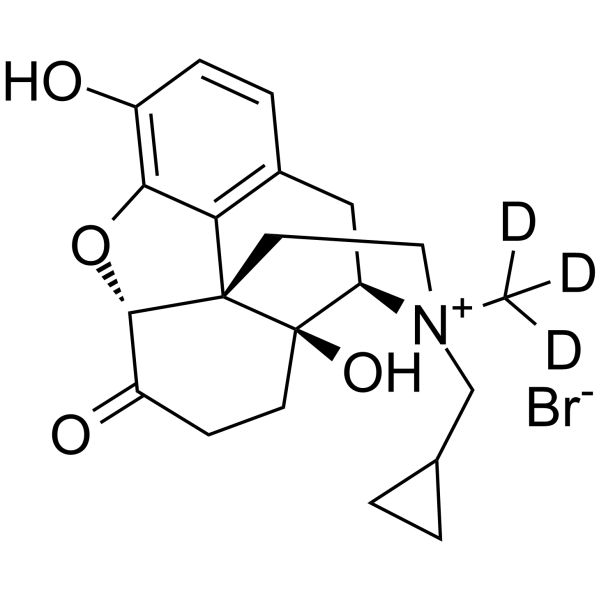 Methylnaltrexone-d3 bromide Chemical Structure