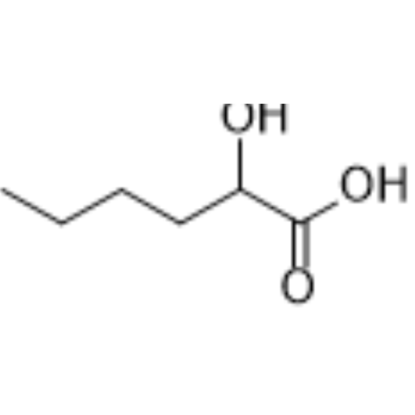 2-Hydroxyhexanoic acid Chemical Structure