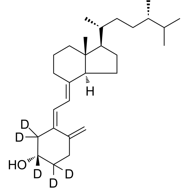 Vitamin D4-d<sub>5</sub> Chemical Structure