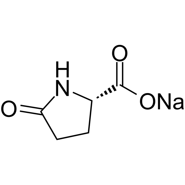 L-Pyroglutamic acid sodium Chemical Structure